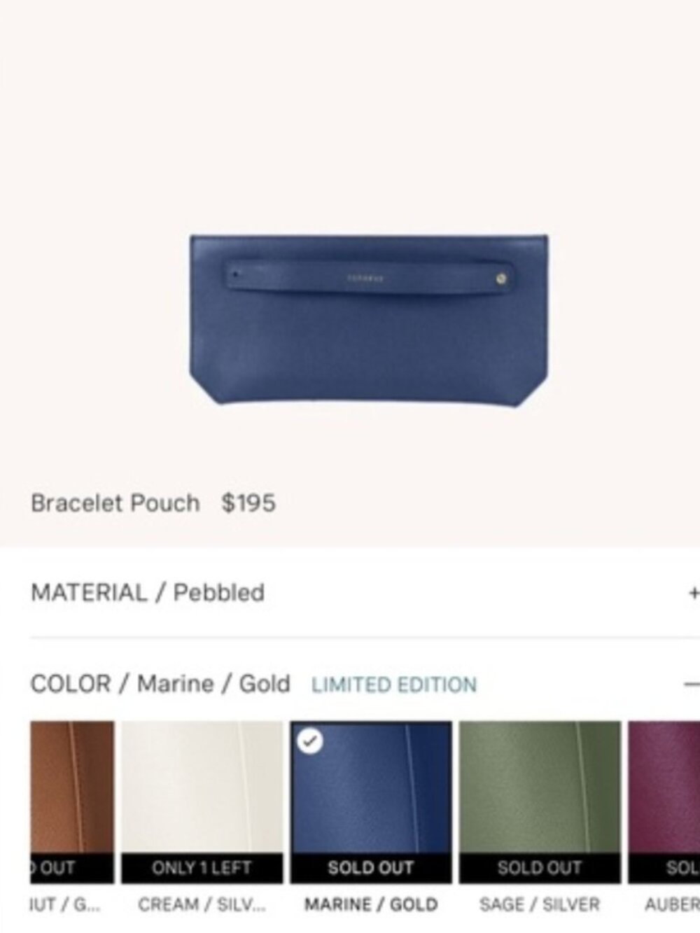 Senreve Clutch "LIKE NEW" - Picture 13 of 15